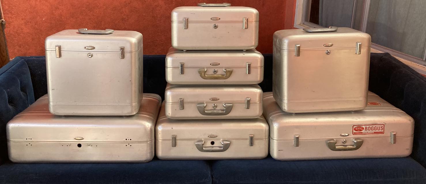 Discovering vintage Zero Halliburton luggage