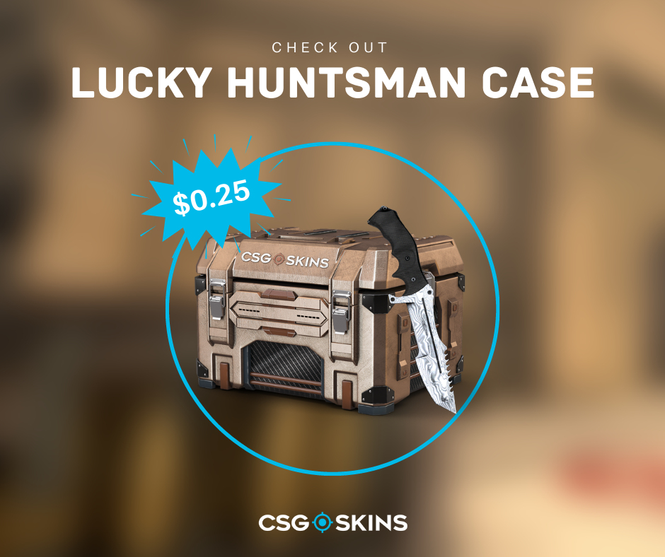 CSGO-SKINS.COM - Check out Lucky Huntsman Case! 🥳 Hurry up, the case is ...