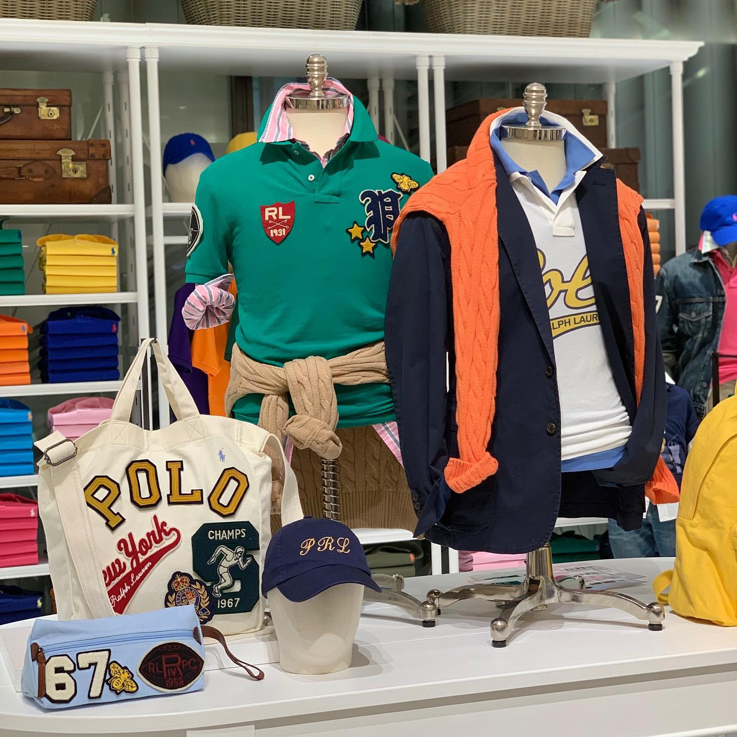 POLO RALPH LAUREN 」 Create Your Own ◎8月9日（火）まで ◎1階 