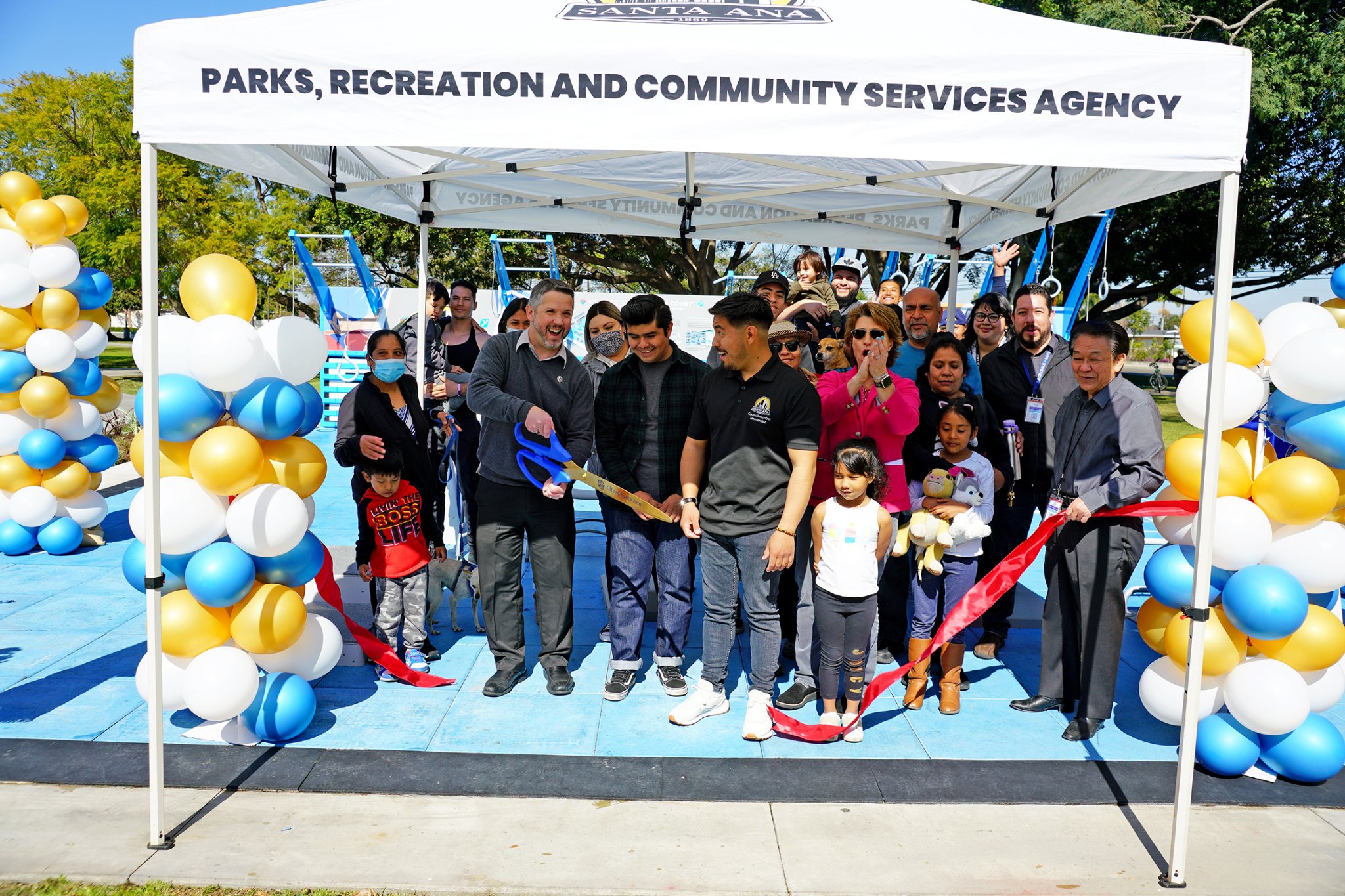 The newest Fitness Court... - Santa Ana Parks and Recreation