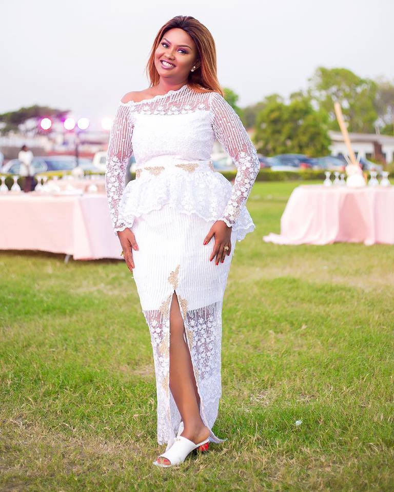 chinese dress ladies Classic Elegance Lace Maxi Dress (White/Nude) · NanaMacs main image 0
