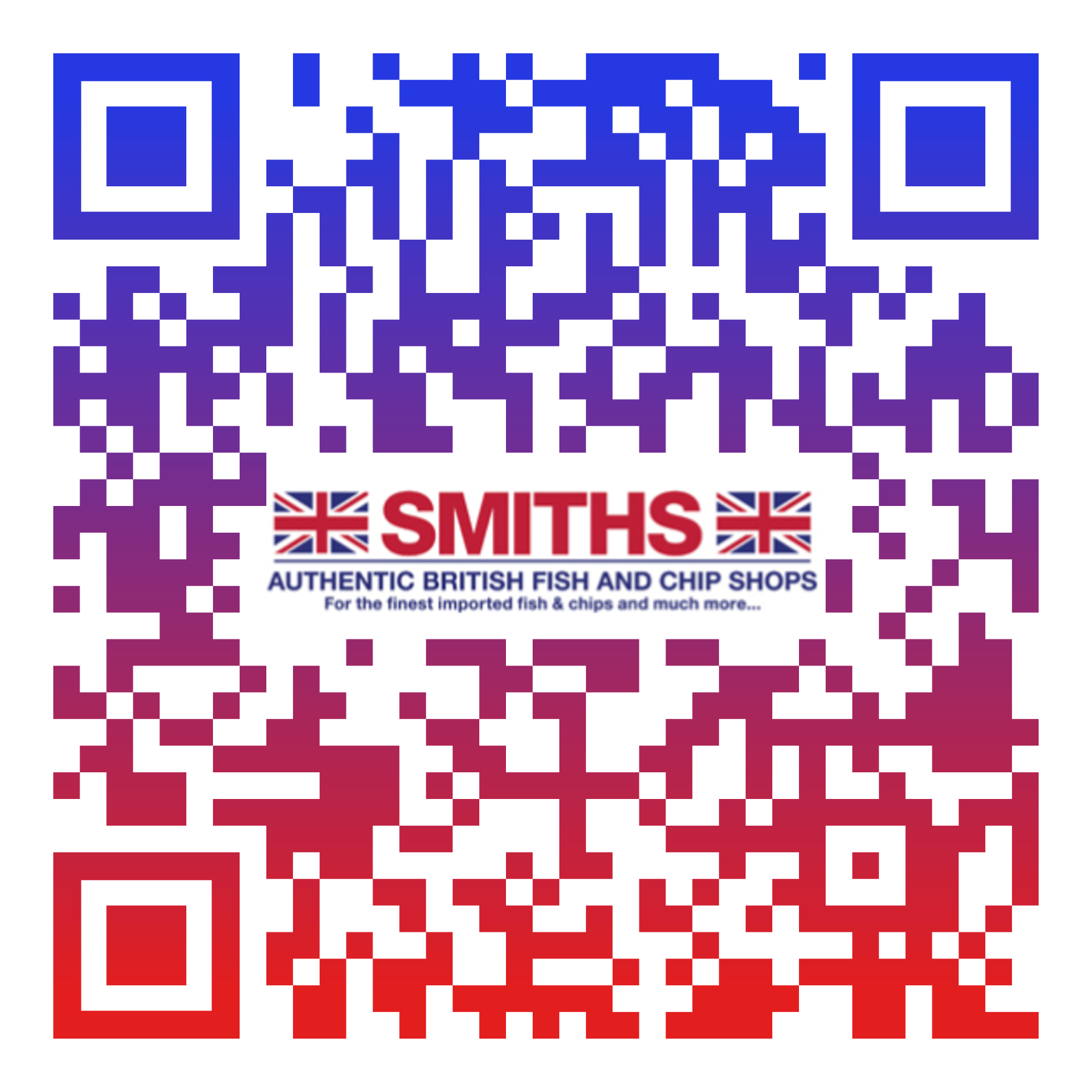 Scan the QR Code... - Smiths Traditional Fish and Chip Shop | Facebook