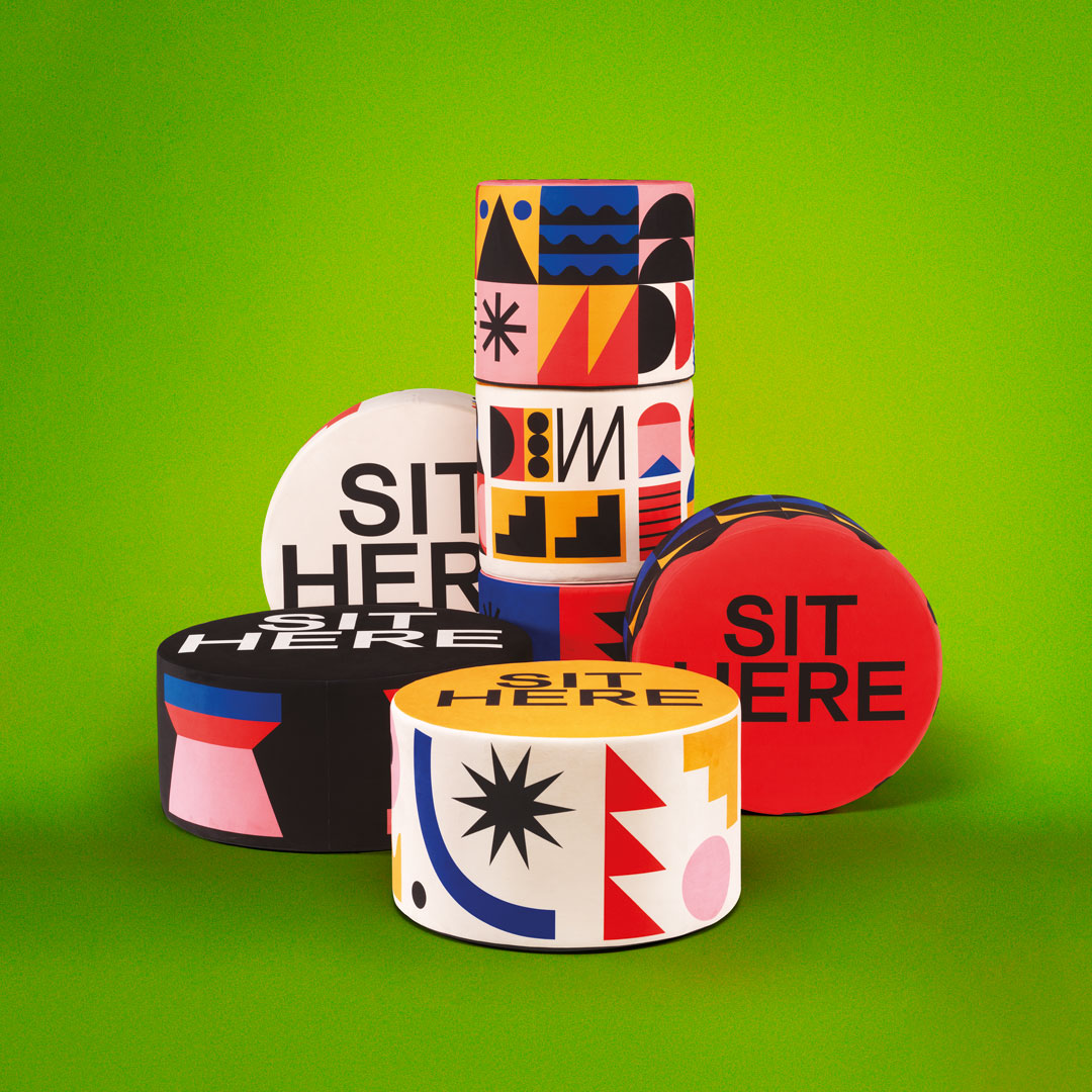 Qeeboo - Find our new poufs in three different dimensions,...