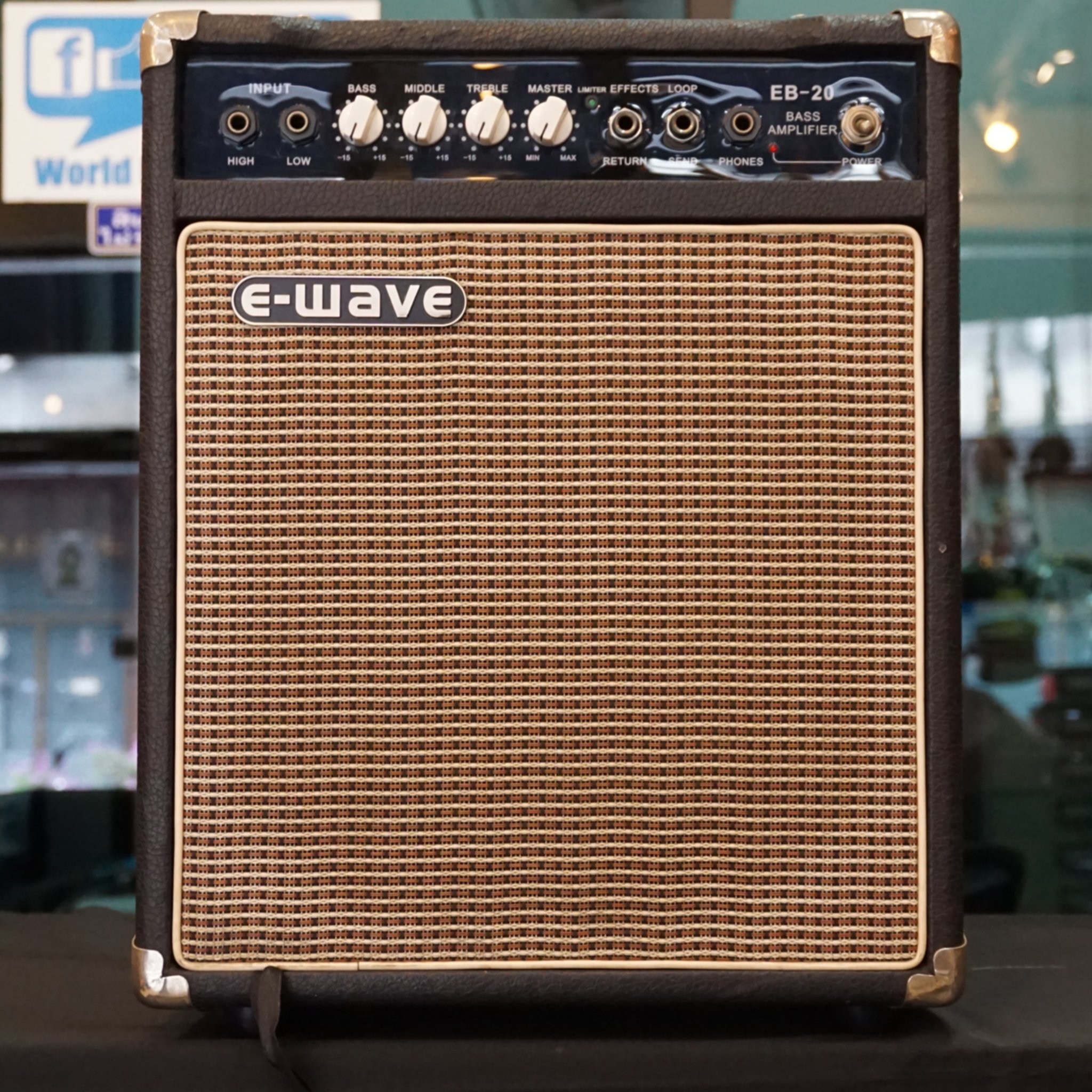 World Music - E-Wave EB-20 ตู้แอมป์เบสขนาด 20 วัตต์ .... | Facebook