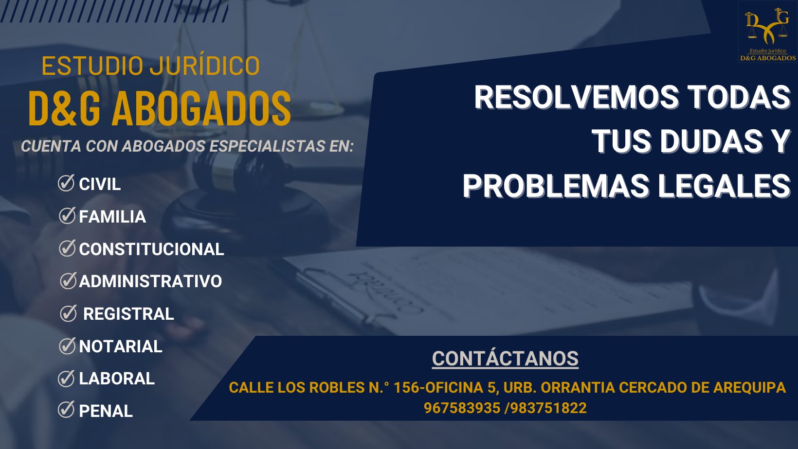 Estudio Jurídico D&G Abogados | Arequipa