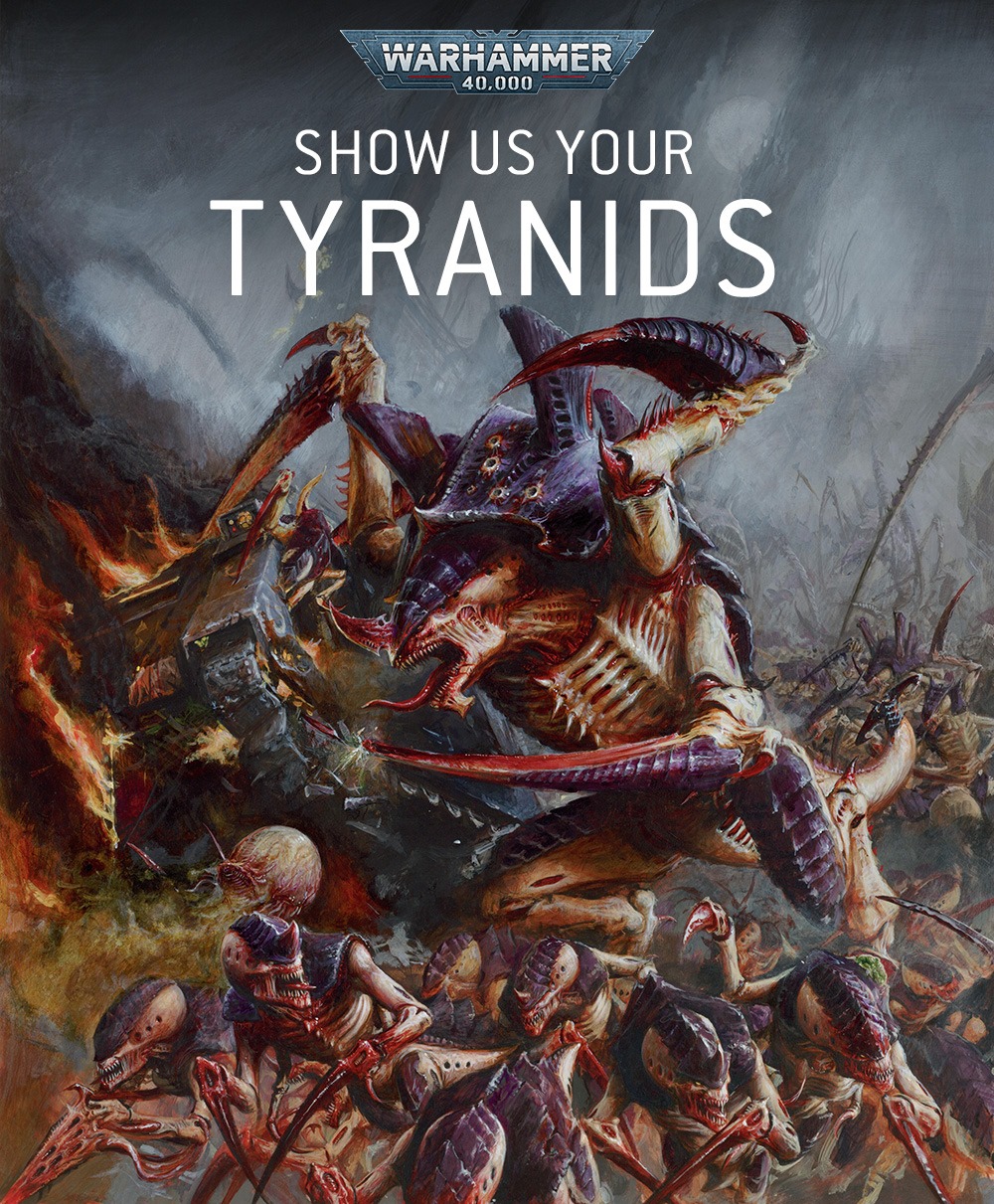 The Tyranids swarm across the galaxy,... - Warhammer 40,000