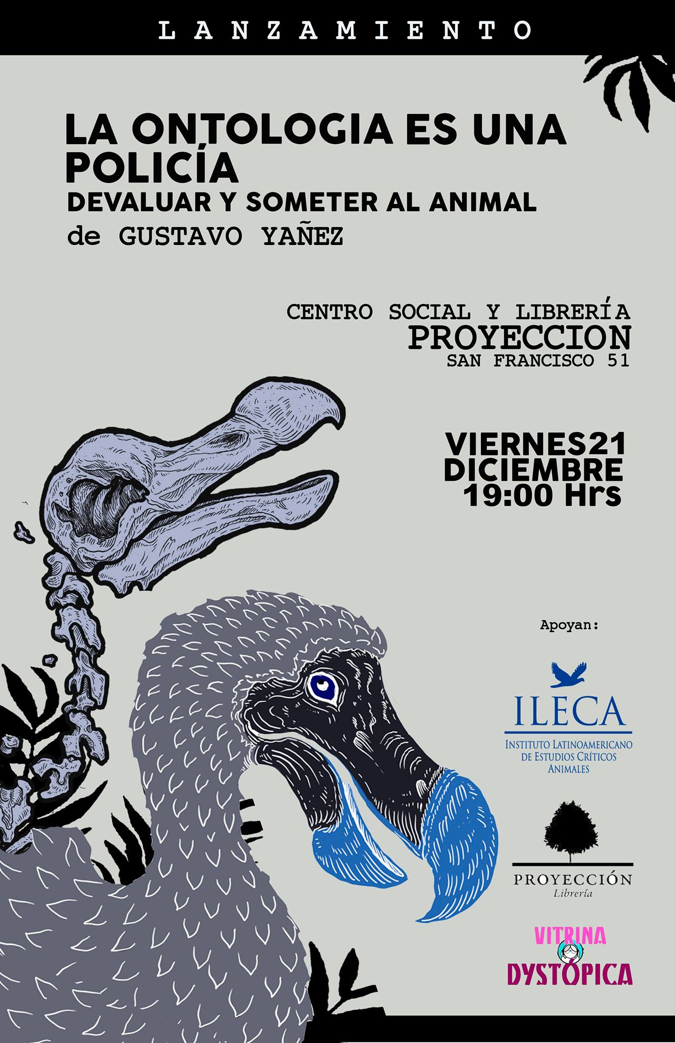 Libro: La ontología es una policía. Devaluar y someter al animal