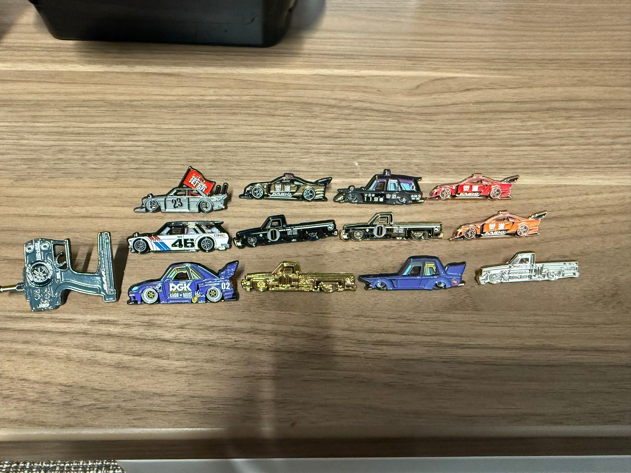 AE86 Lot and Pins