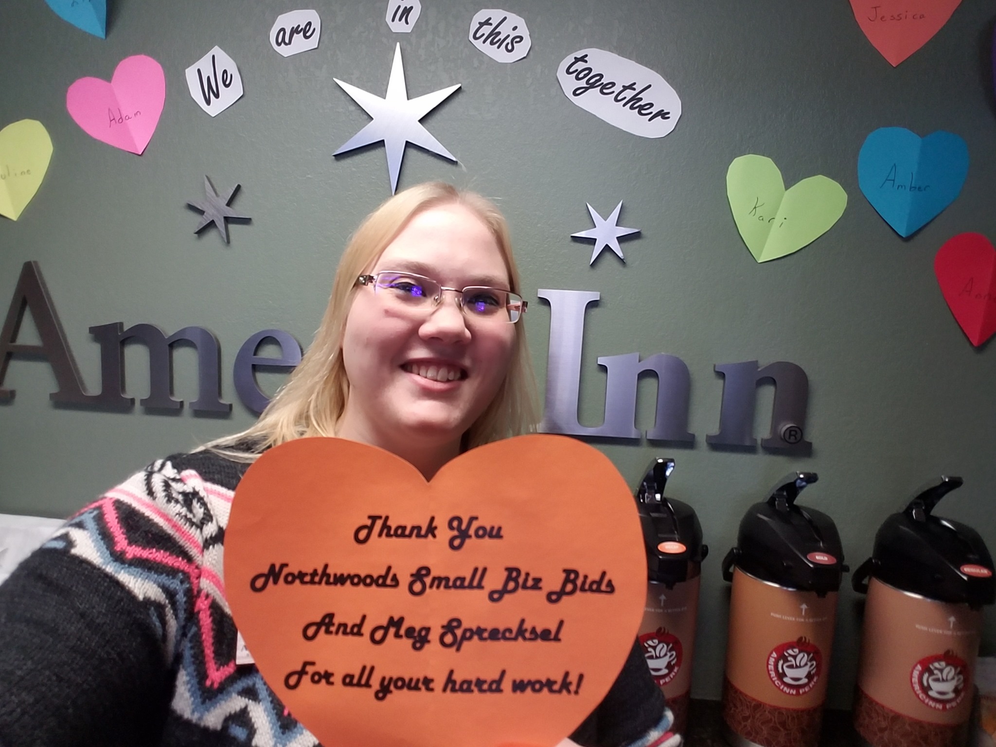 AmericInn of Rhinelander - Wanted to send a BIG Thank you to Northwoods ...