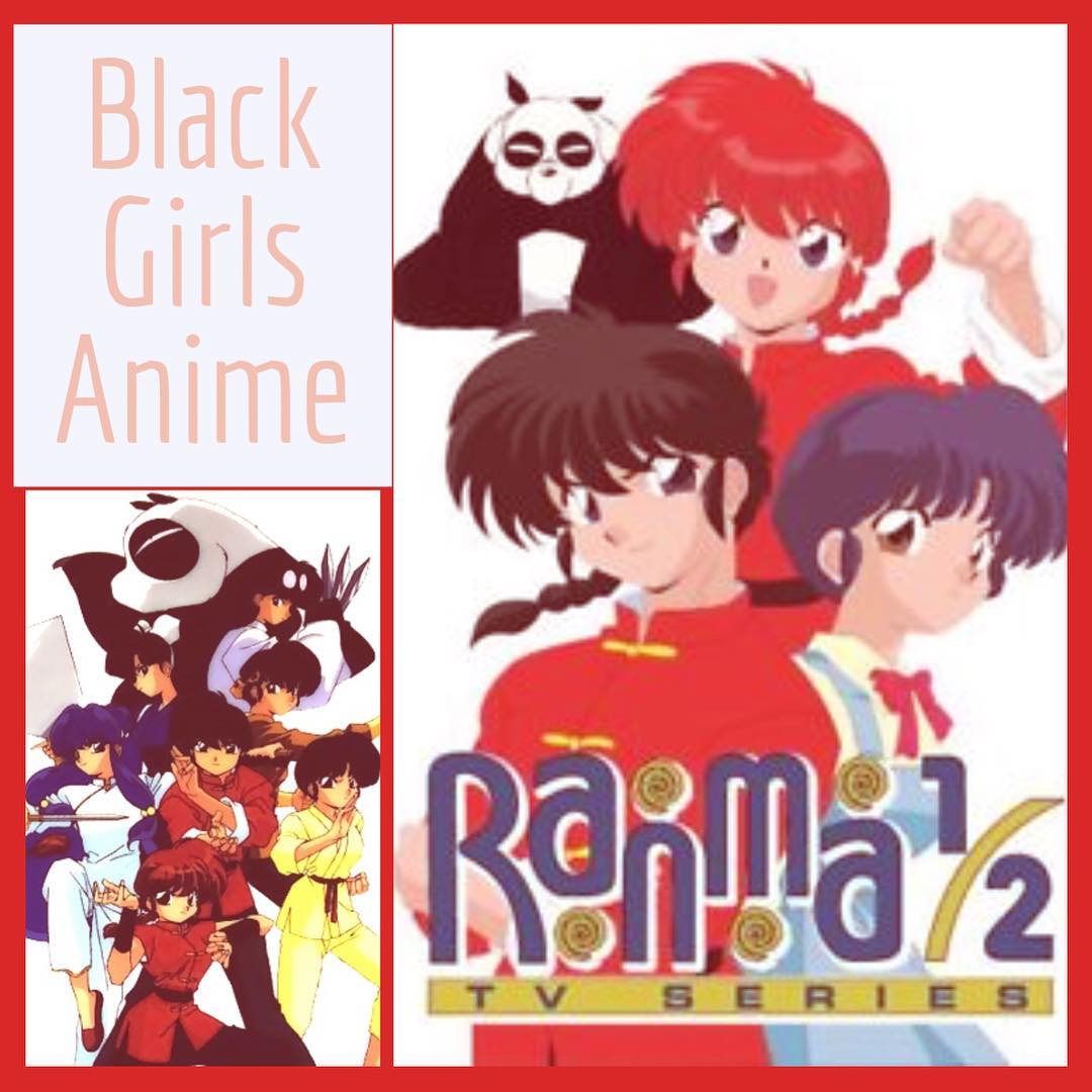 Black - Meet the huge classic—Ranma ½! The fact that it's a classic is ...