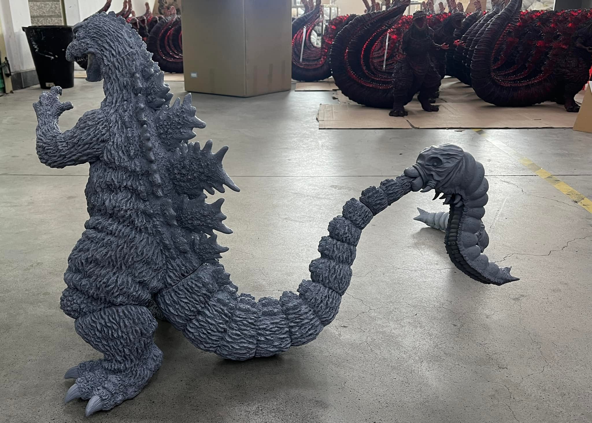 Gigantic Godzilla 1964 prototype updates