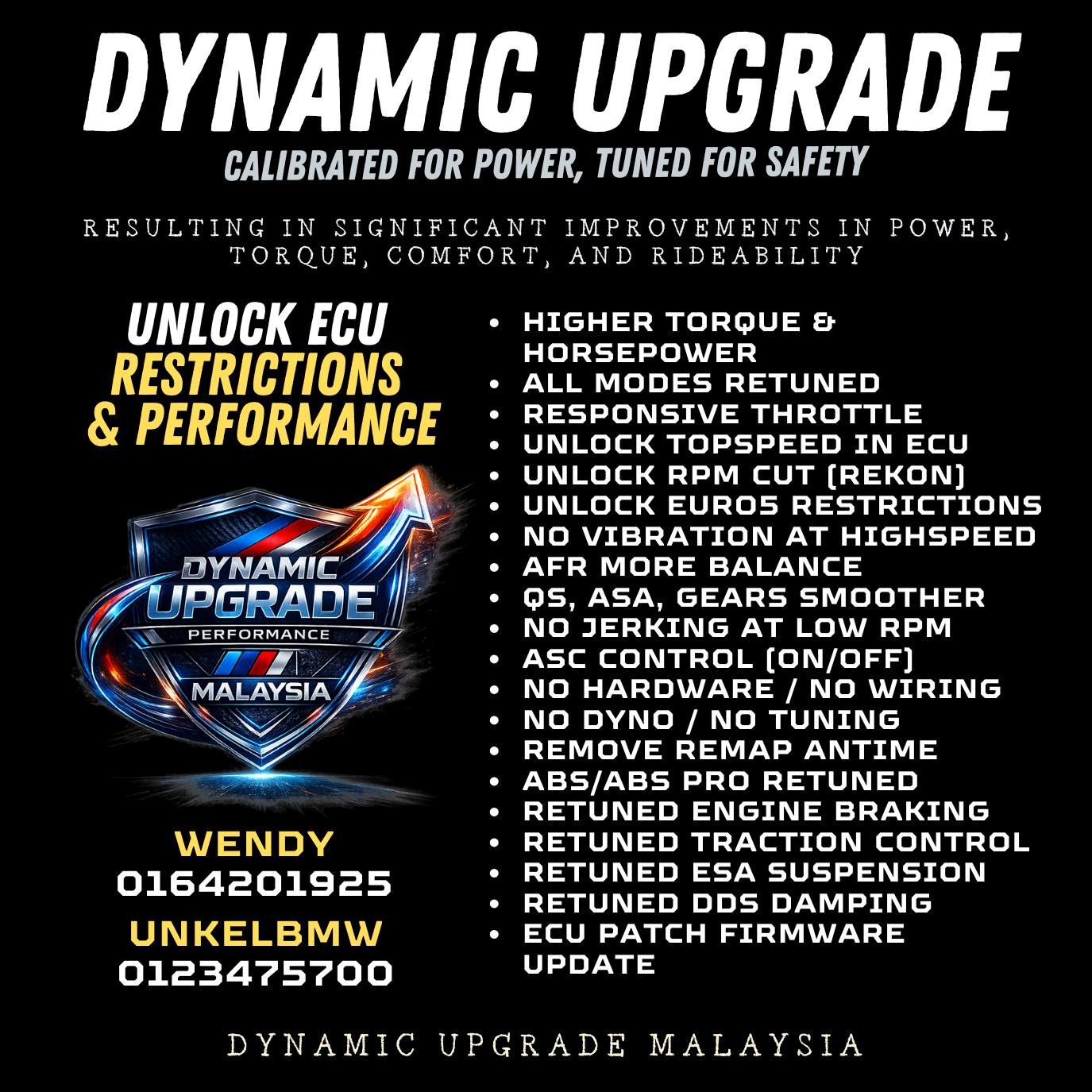 Remap Tuning & Performance Marketplace Malaysia | REKON BIKE – DYNAMIC ...