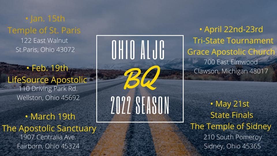 2022 Bible Quizzing... - ALJC Ohio Student Ministries | Facebook