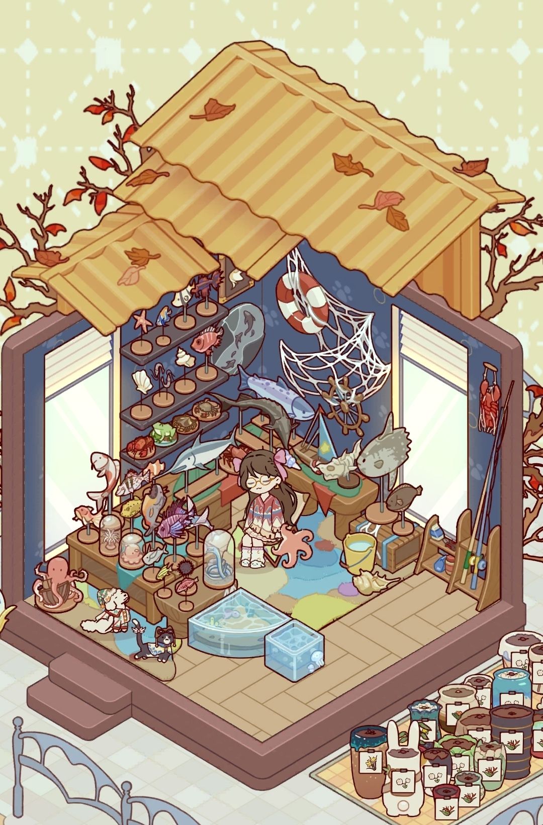 I love my little fish place This game is so fun and addicting to play
