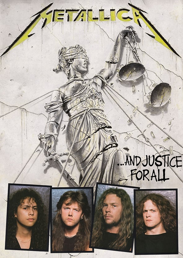 Metallica's And Justice for All 1988 Japanese First Press Edition
