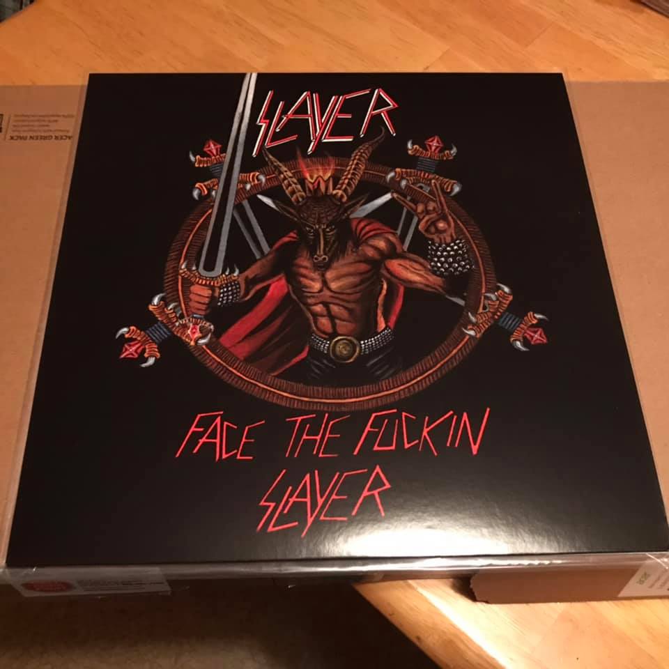 Slayer Face the Slayer vinyl LP limited edition