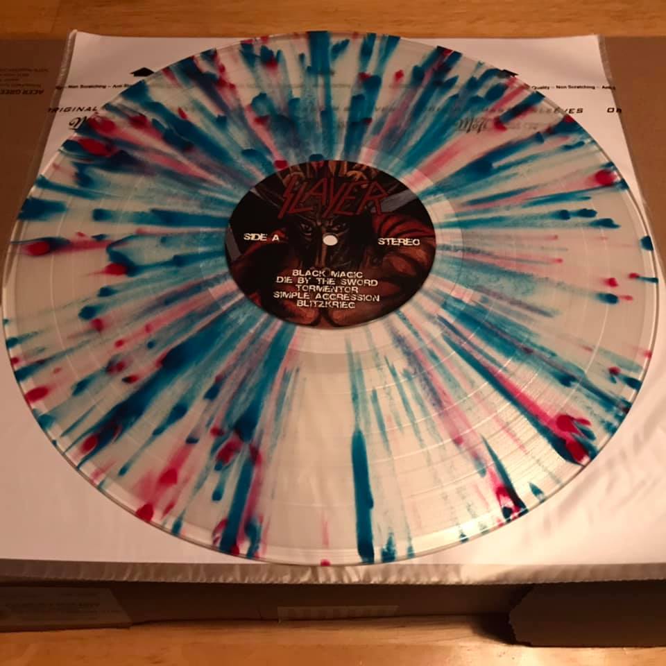 Slayer Face the Slayer vinyl LP limited edition