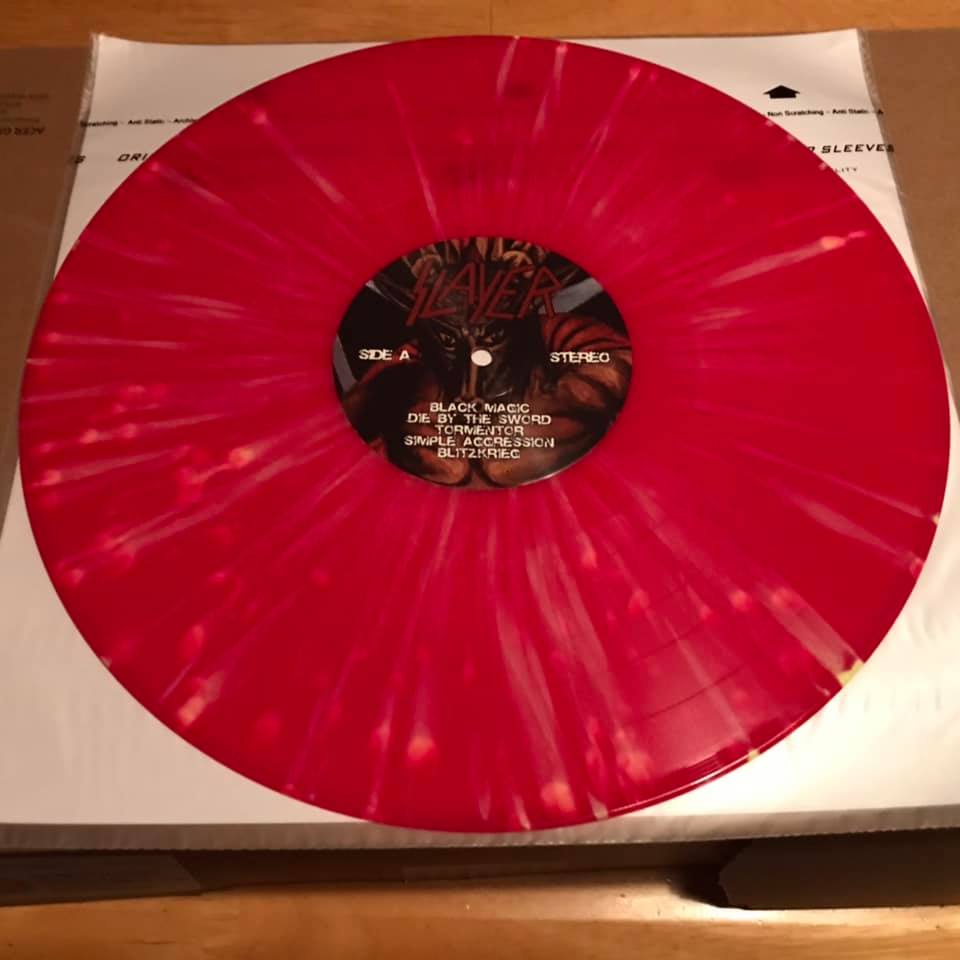 Slayer Face the Slayer vinyl LP limited edition
