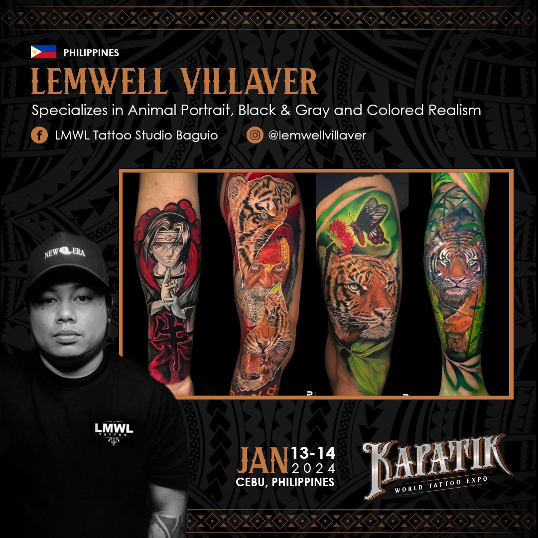 Meet another ink expert,... - Kapatik World Tattoo Expo | Facebook