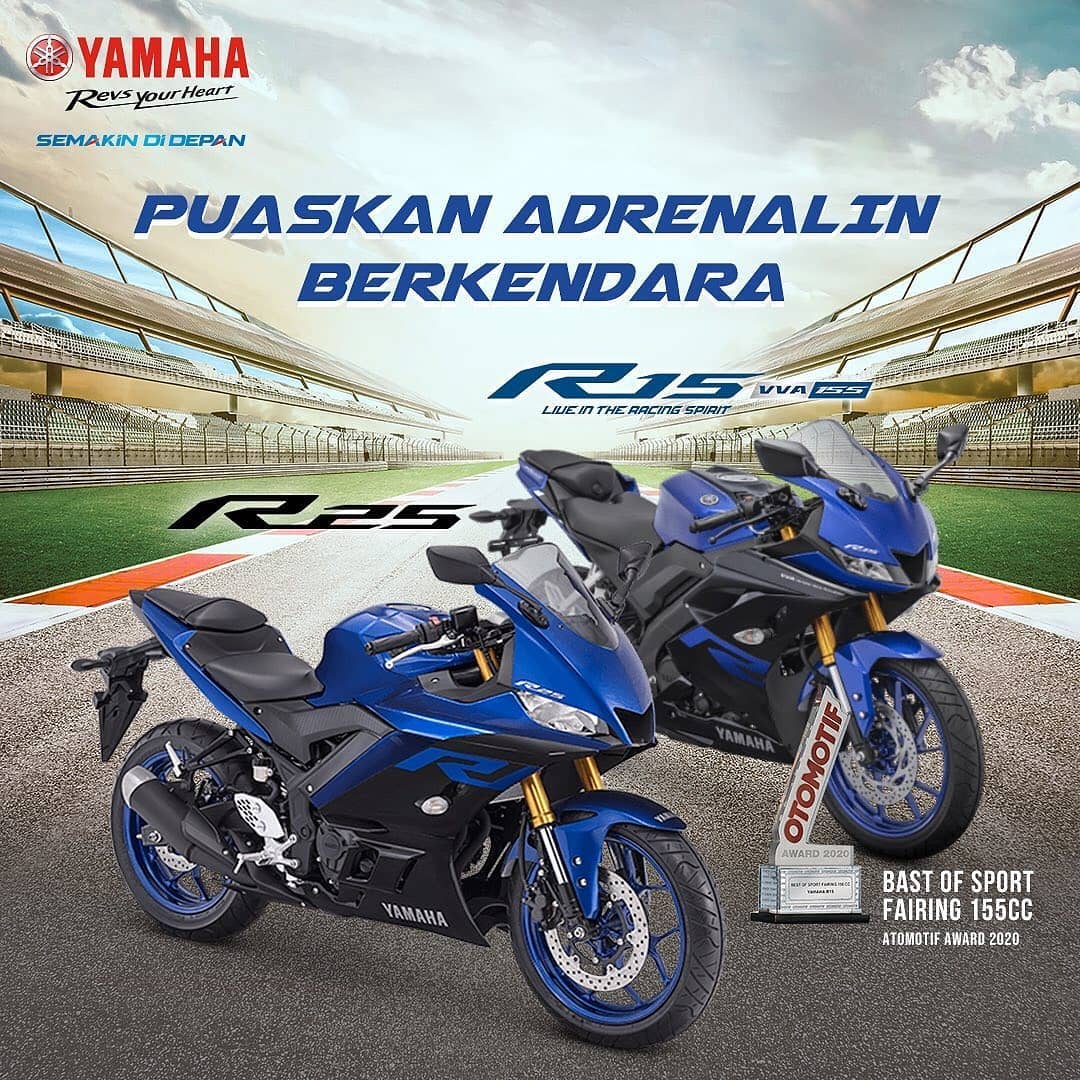 Yamaha R 15 dan R 25... - Sabang Raya Motor Simpang Kawat