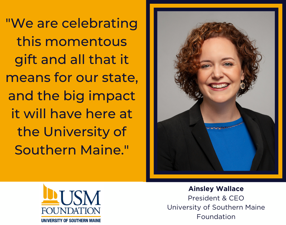 University of Southern Maine Alumni - We are thrilled to share the ...