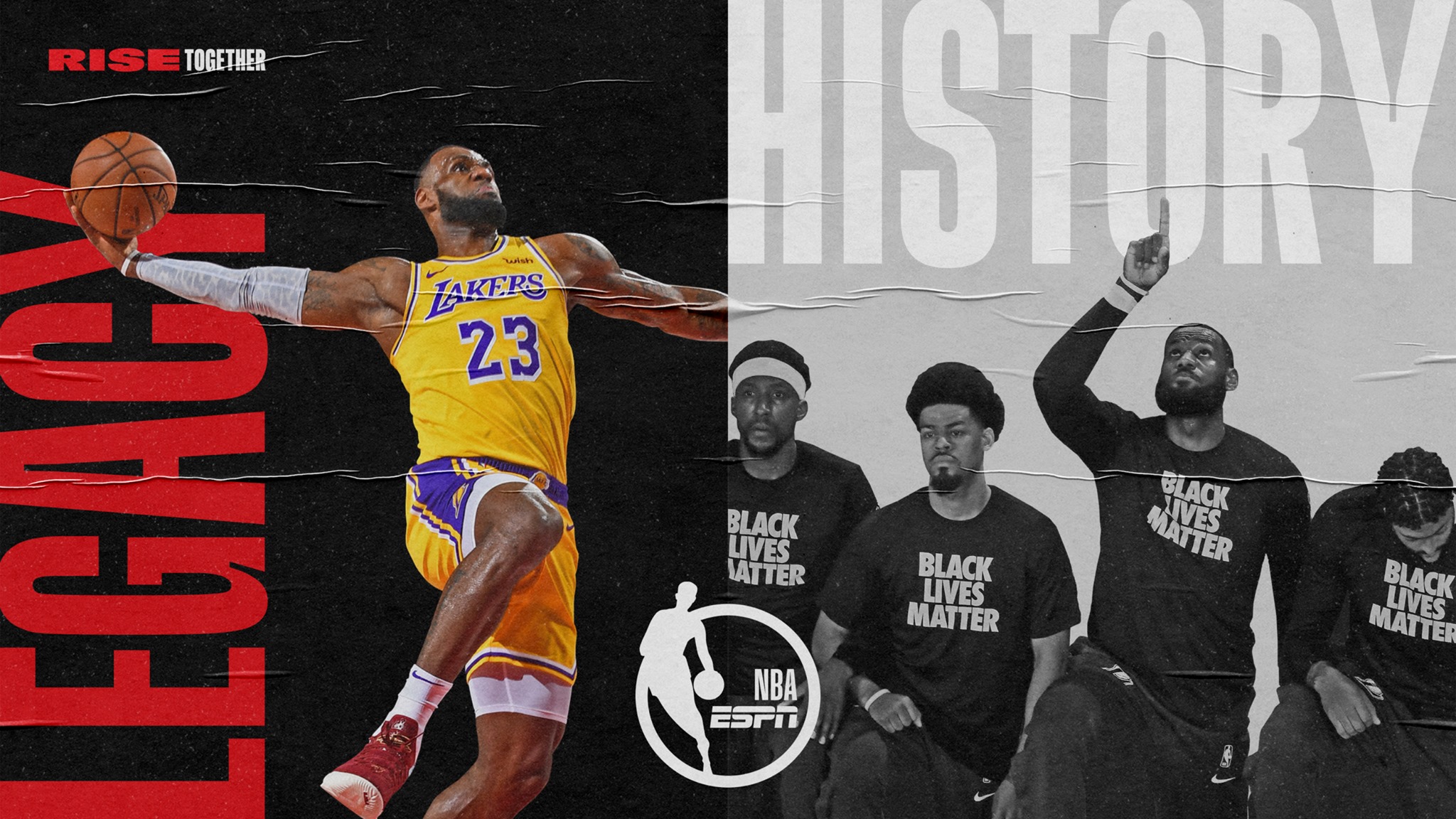ESPN PR - New NBA on ESPN promo spot 'Rise Together'... | Facebook