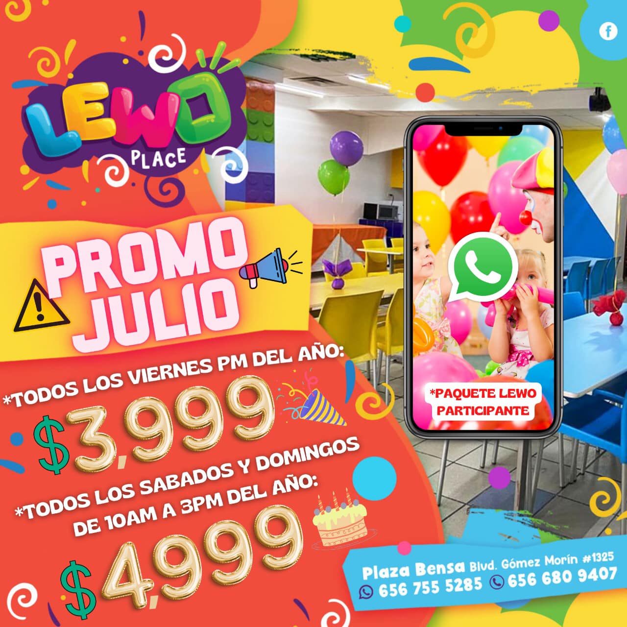 Lewo Place - 😃⚠️PROMO DE LOCURA⚠️😃 ☀️Empezamos con el pie...