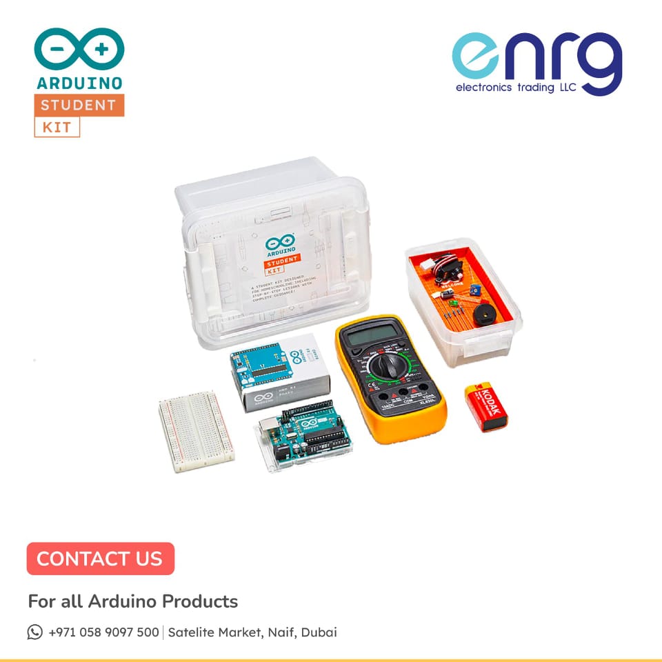 ARDUINO STUDENT KIT Arduino Student... - ENRG Electronics