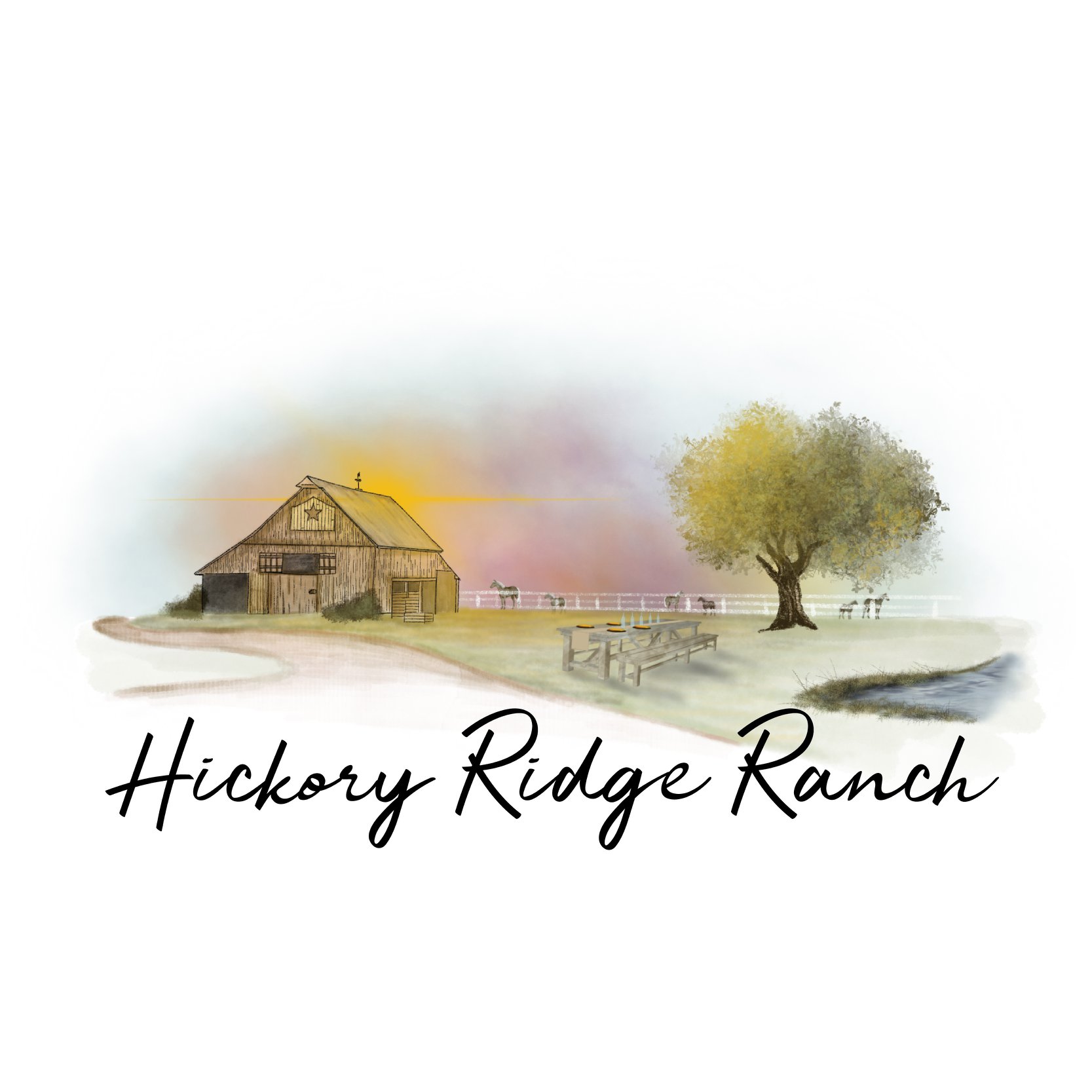 New Logo for Hickory Ridge Ranch - Second Star Studio | Facebook