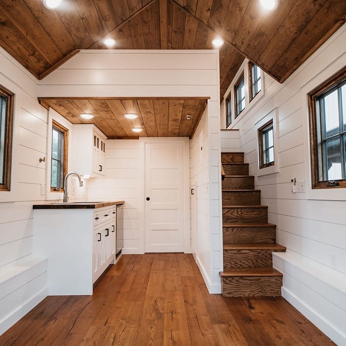 The 24 ft Ynez is a beautiful... - Timbercraft Tiny Homes