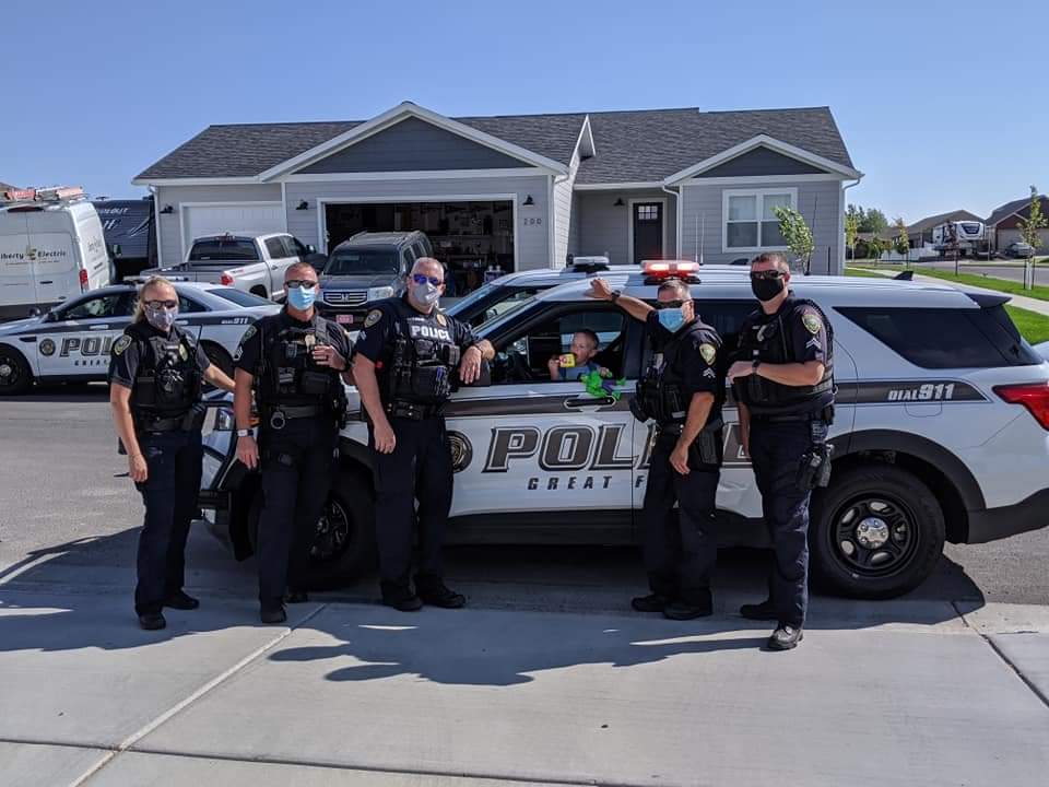 Great Falls MT Police Department - HAPPY BIRTHDAY MACEN! Last weekend ...