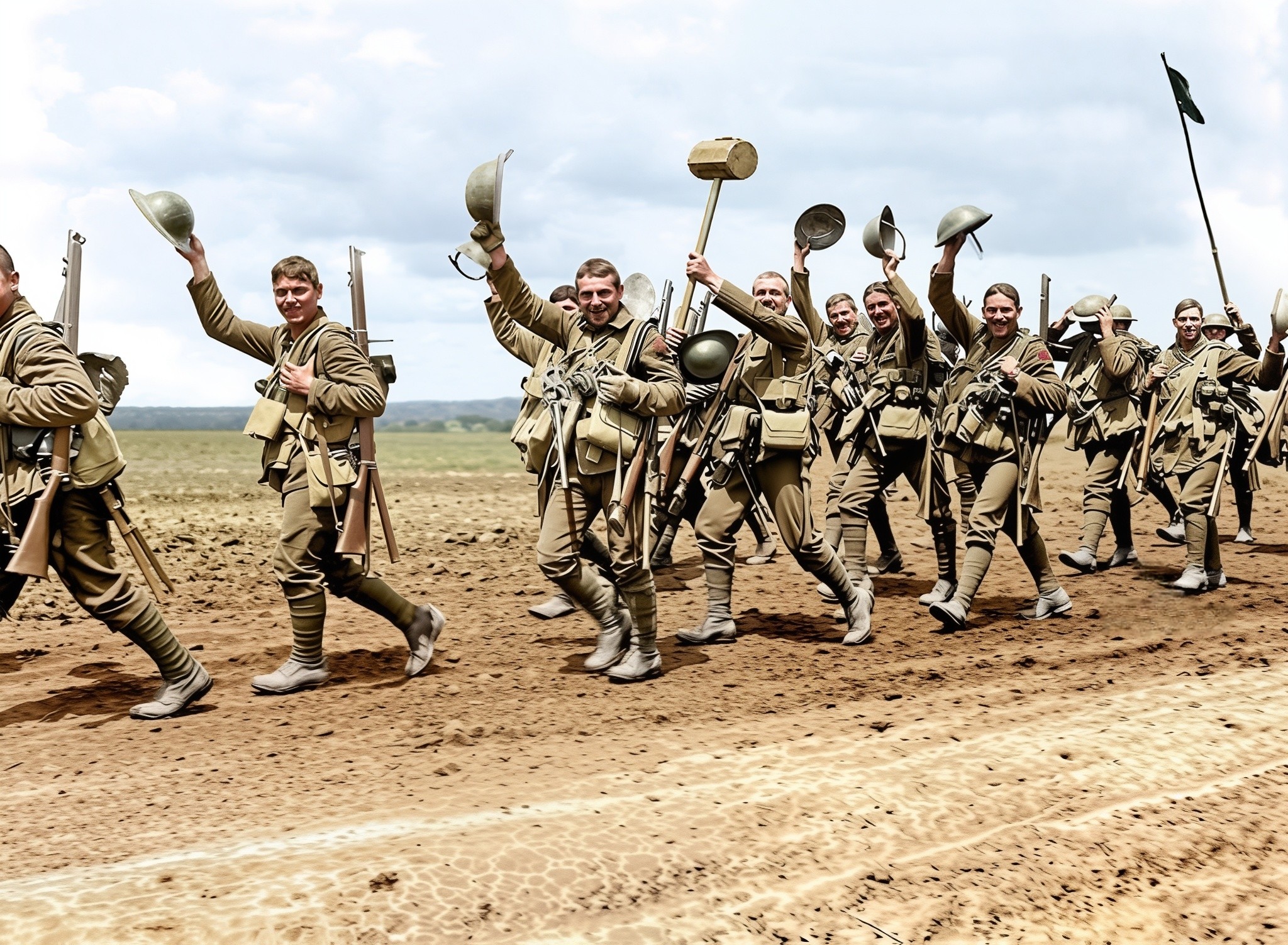 CH Inam - Soldiers of the 4th Battalion, Worcestershire Regiment (29th ...