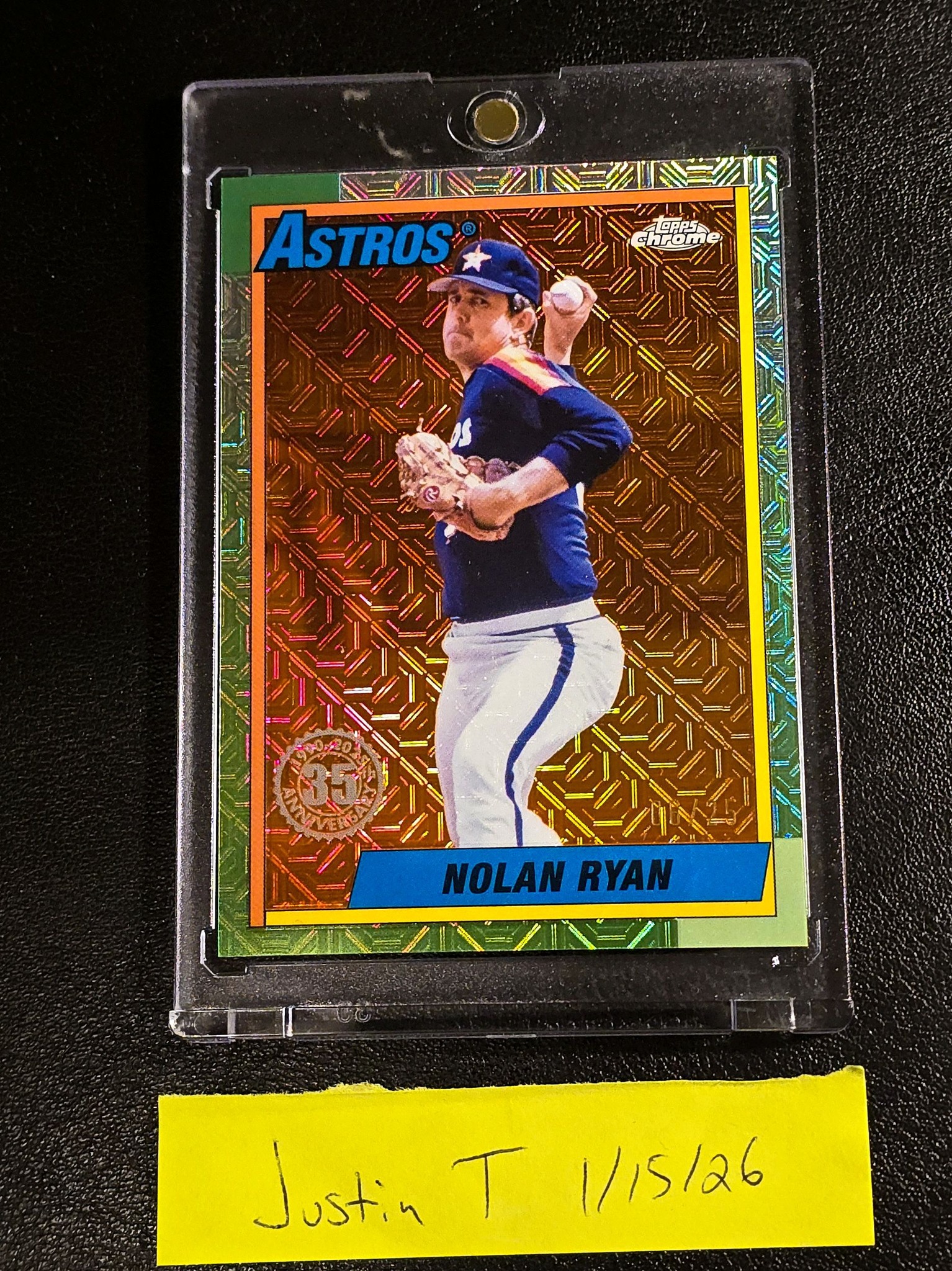 FS: 2023 Topps Five Star Jumbo Patch Auto Nolan Gorman /25 RC
