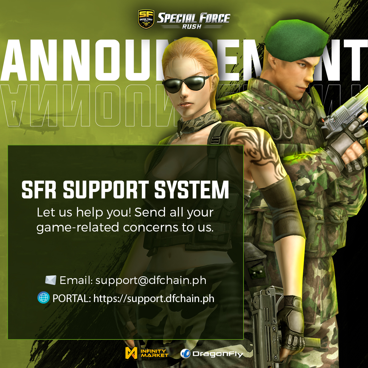 Special Force - [NEW SUPPORT SYSTEM] Let us help you with... | Facebook
