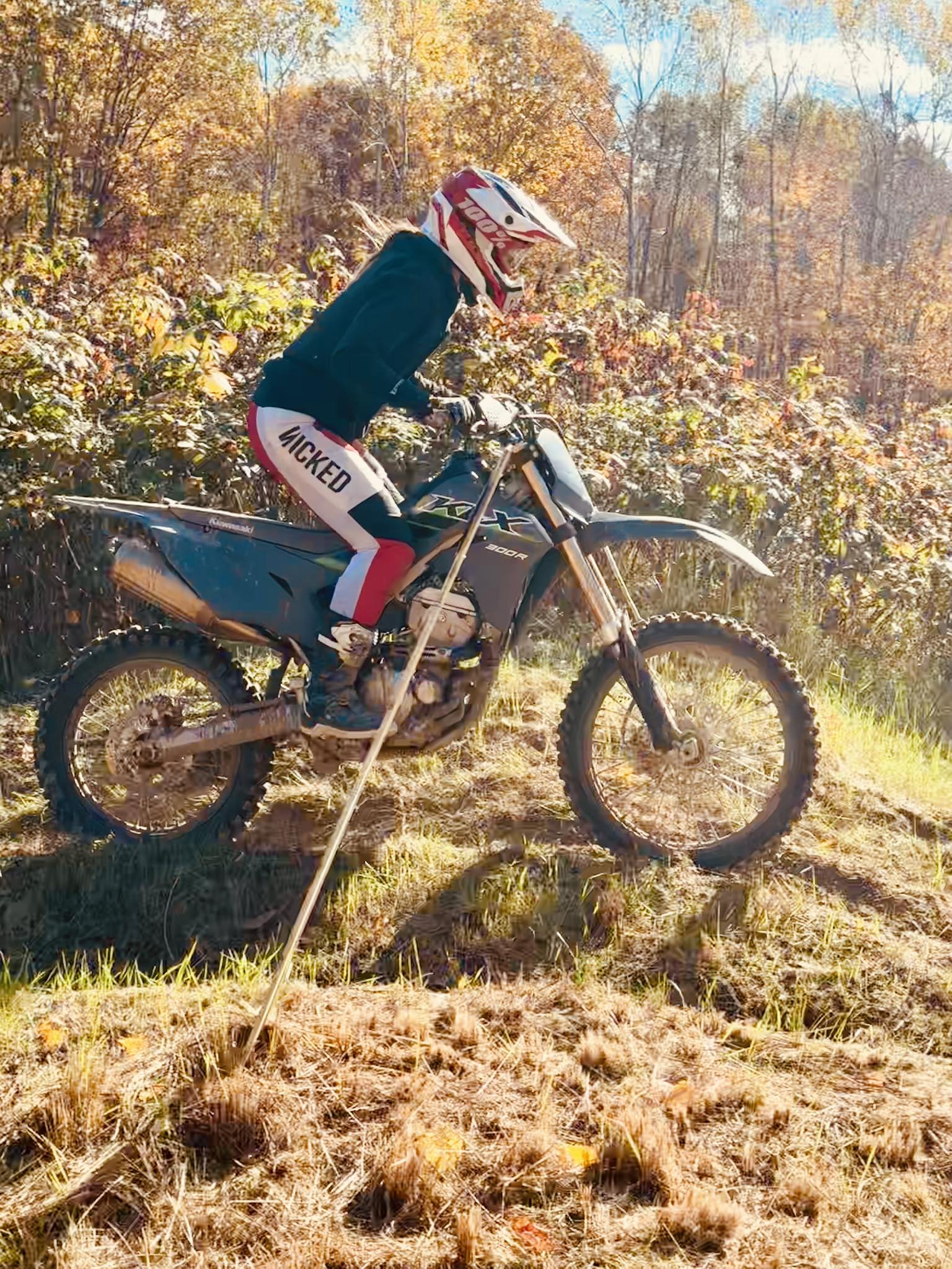 What color are 2025 KLX140R plastics?