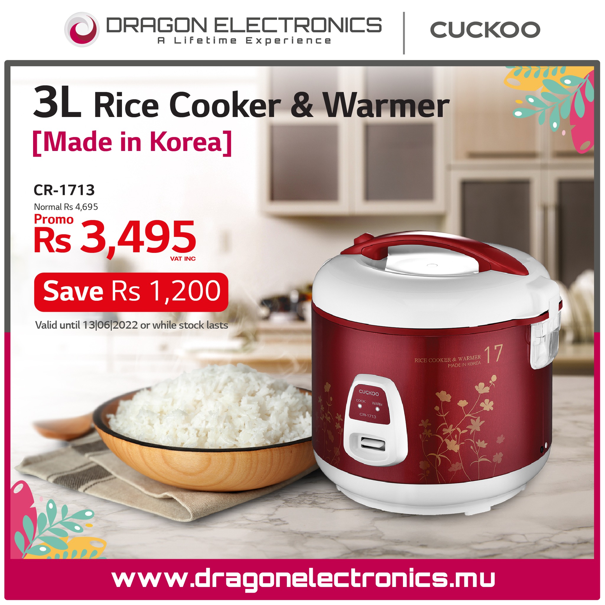 Check our Promo on 3L Rice Cooker &... - Dragon Electronics | Facebook