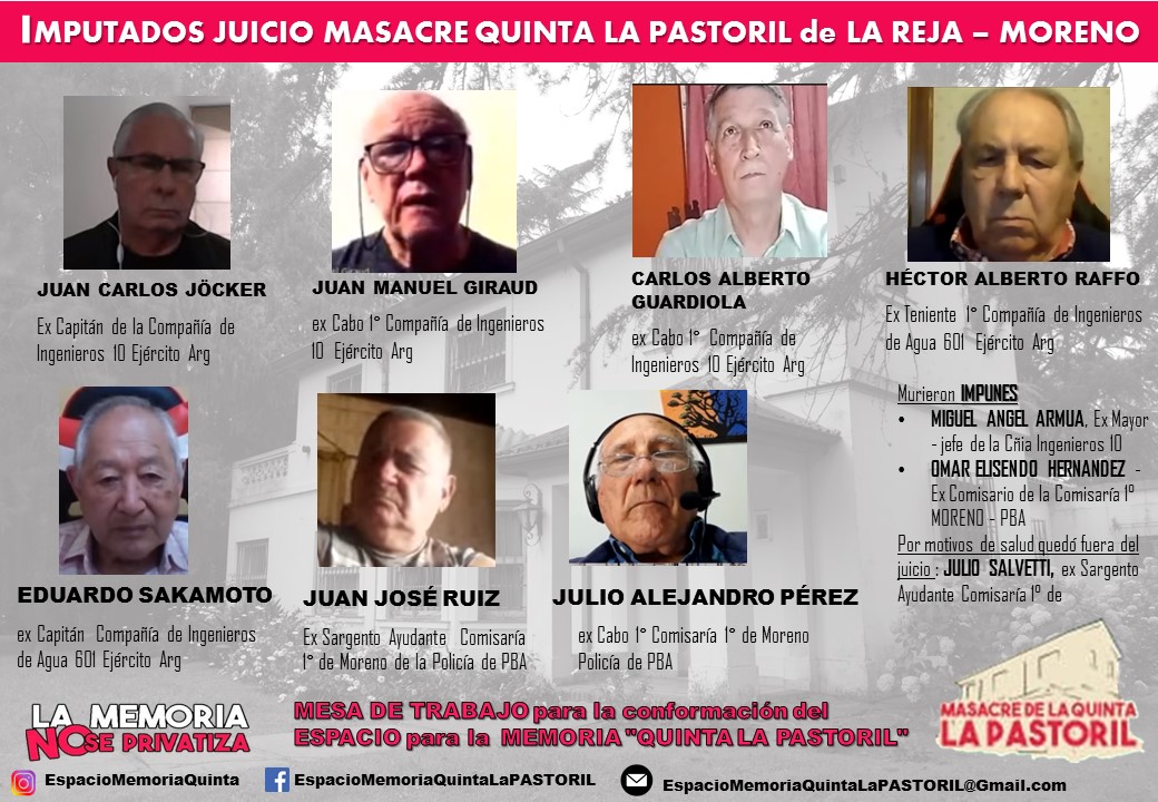 Moreno - #Urgente Condenaron a prisión perpetua a cuatro ex miembros de ...