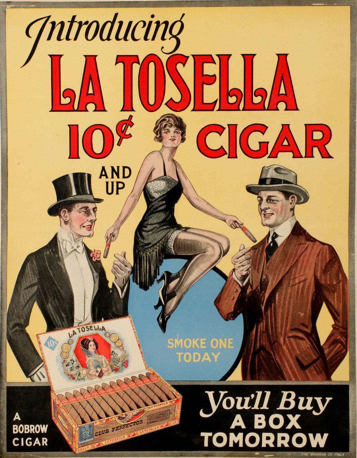 1920-30年代イギリスBelar Cigarsシガーブリキ看板ディスプレイ 1920