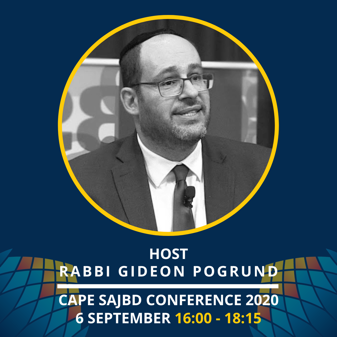 Cape - Meet your Cape SAJBD Conference 2020 host! Rabbi Gideon Pogrund ...