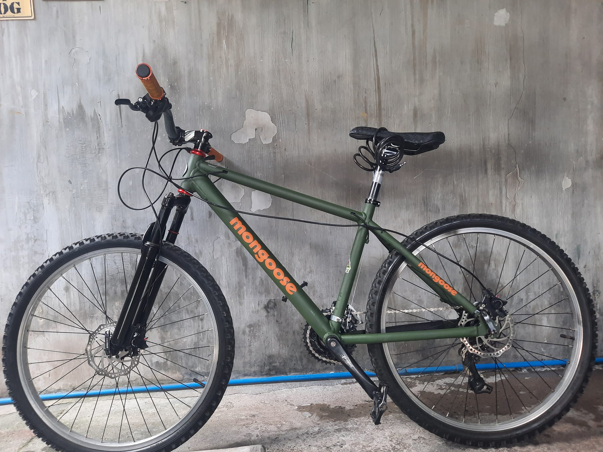 Restored mongoose IBOC steel bike with original parts