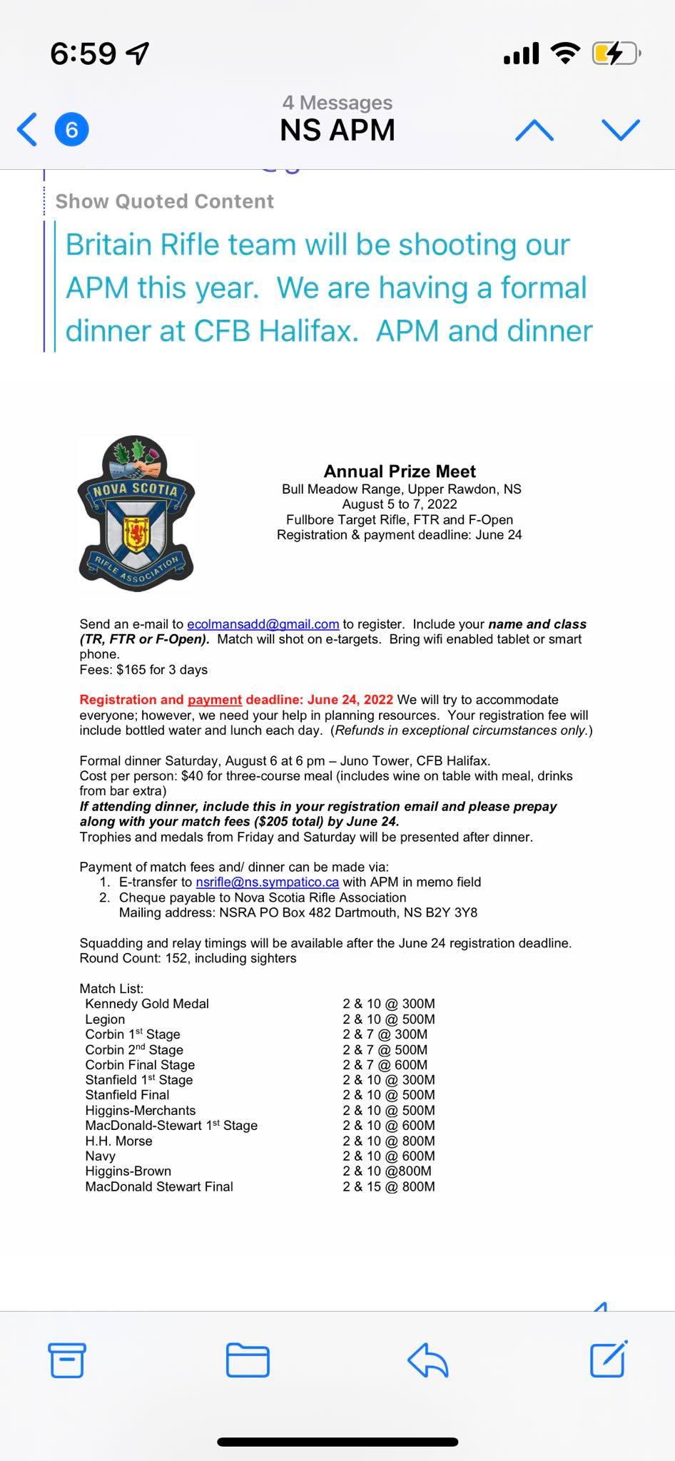 Ns apm in aug,... - Prince Edward Island Rifle Association