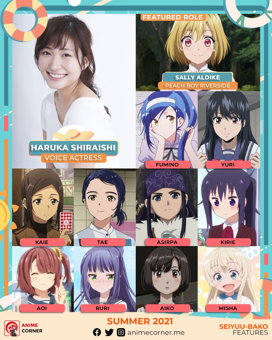 The voice actresses for Ginger Elu and Ginger Natsume from the