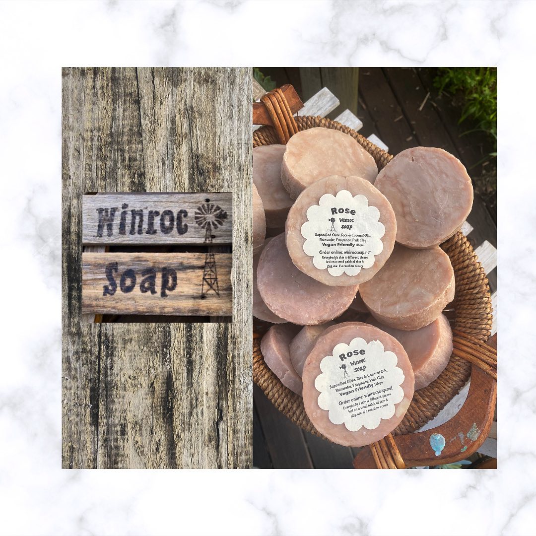 Winroc Soaps - The very popular Rose soap is back in...
