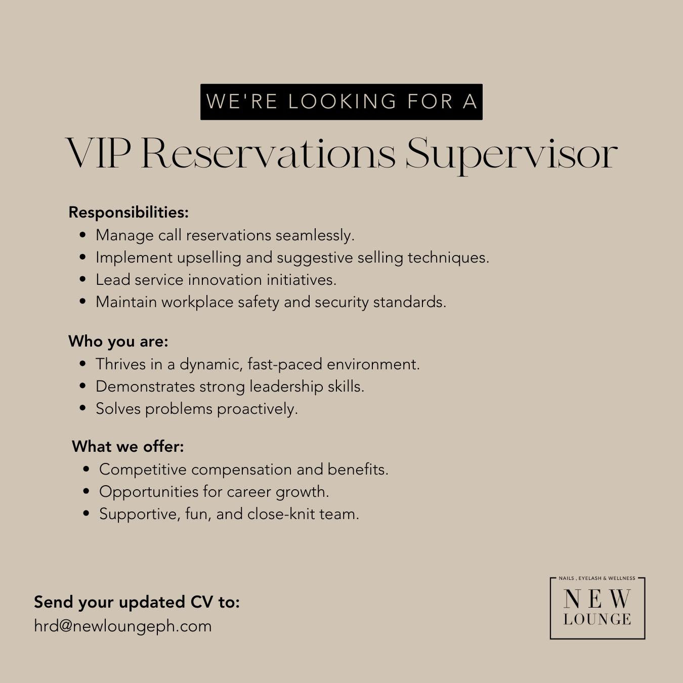 NEW Lounge - NEW Lounge is looking for a VIP Reservations... | Facebook