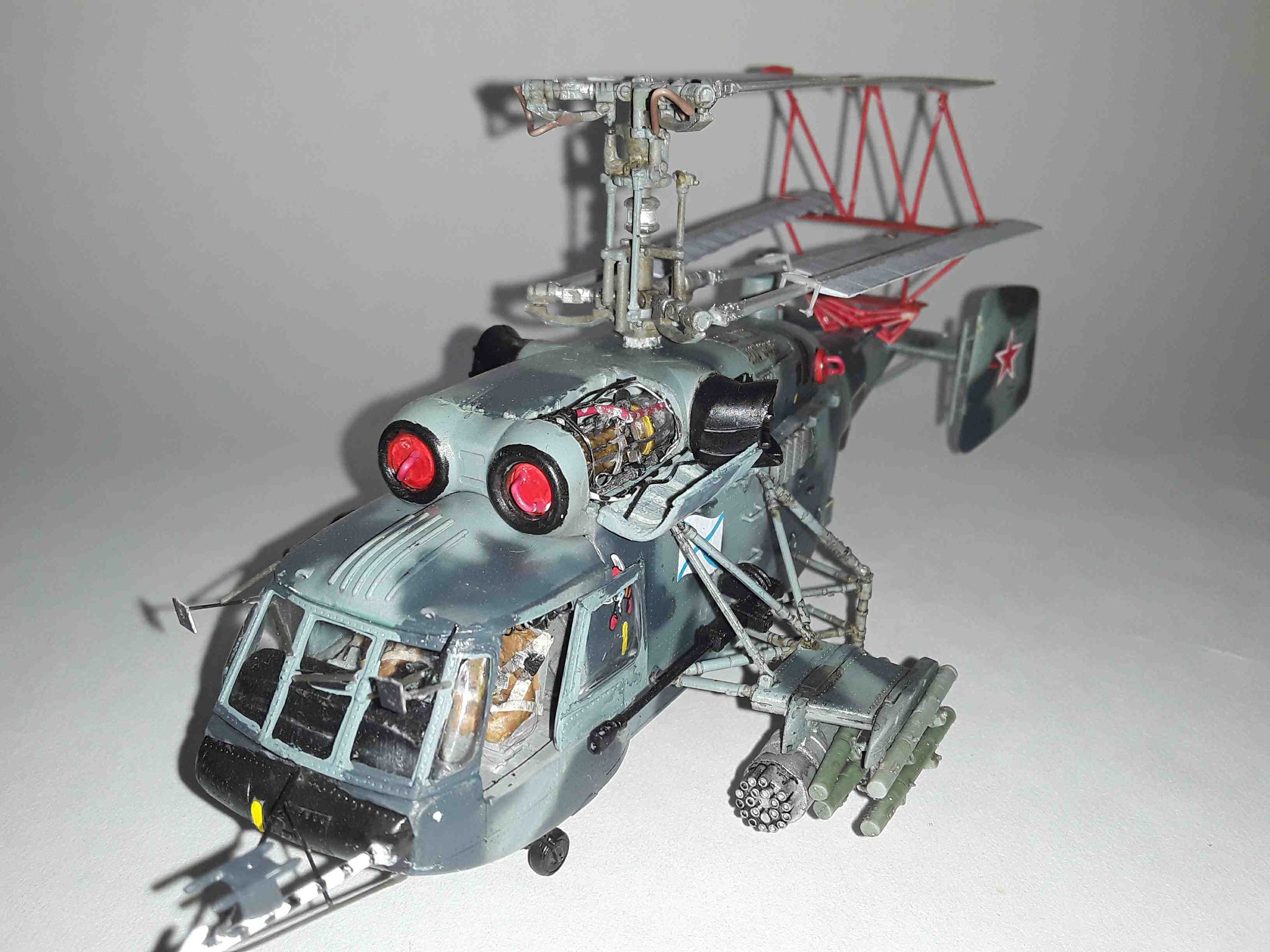 Hobbyboss 1:48 Kamov Ka-27 Helix A Ukraine Navy model kit review