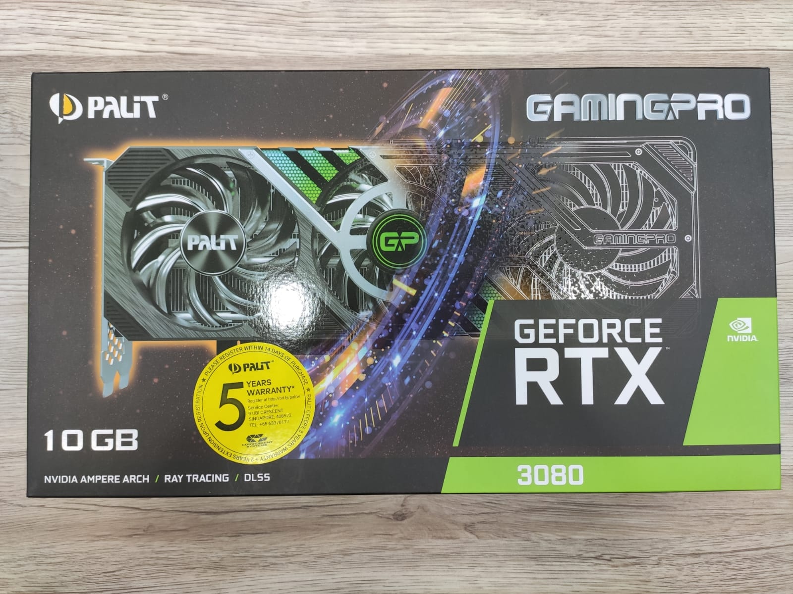 Palit GeForce RTX 3080 GamingPro OC Graphics Card, 10GB | Plait 
