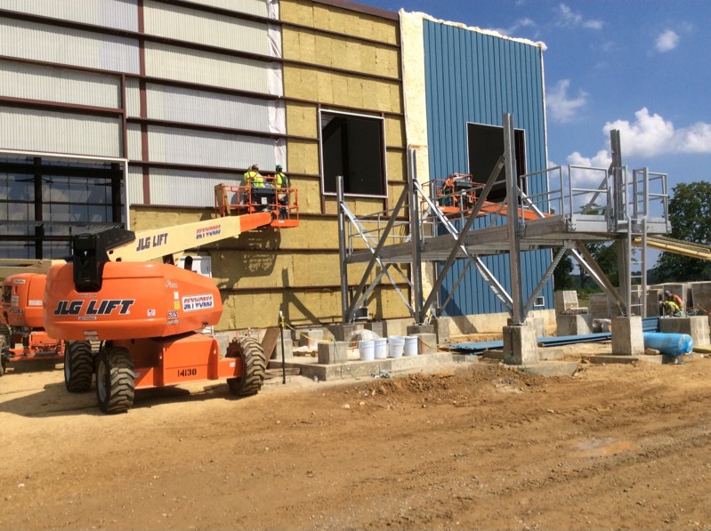 United Steel Structures, Inc. - USSI provided another sound attenuated ...