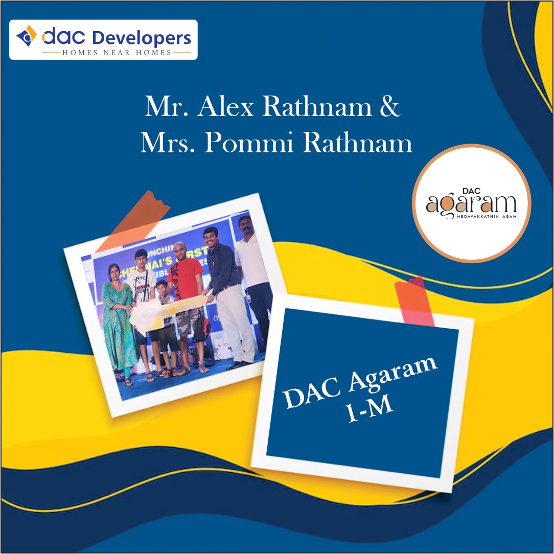 DAC Developers - Congratulations Mr. Alex Rathnam & Mrs.... | Facebook