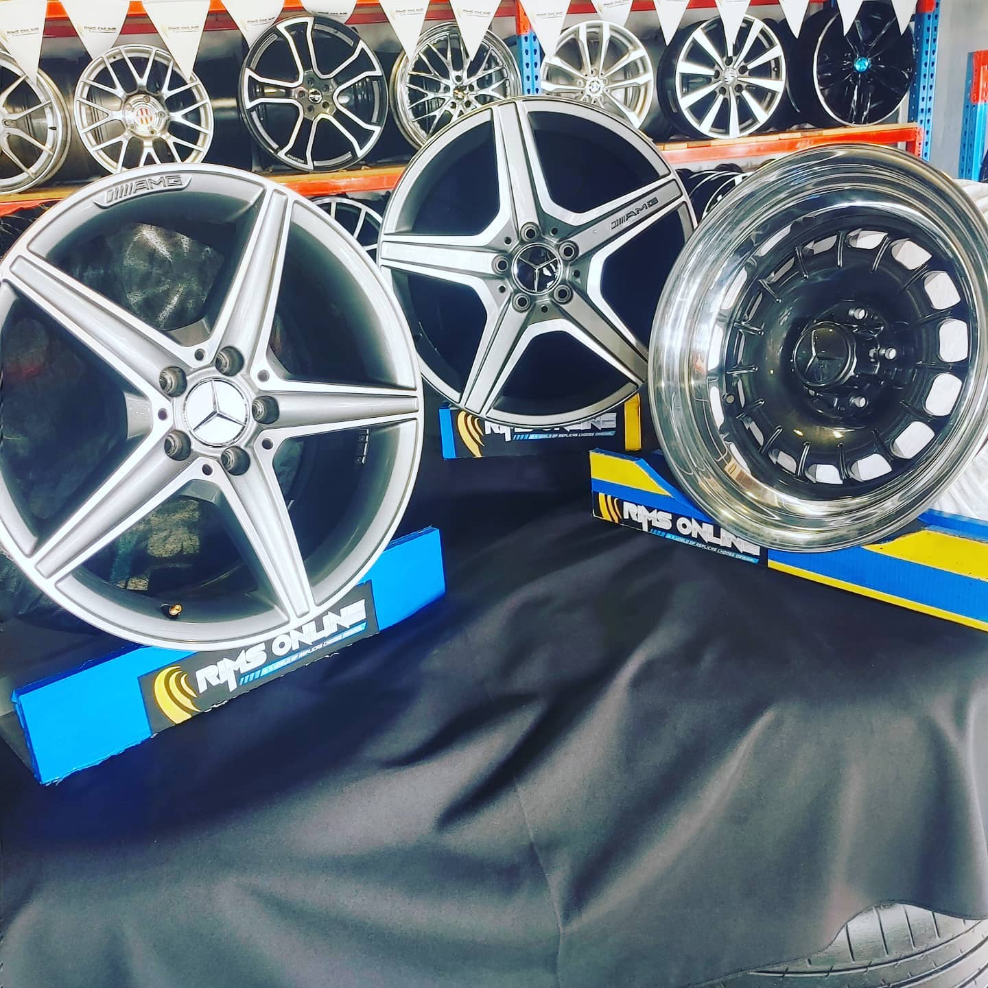 Rims - New, Old and Classic Mercedes Benz W205 AMG 18 W204 C63 AMG W123 ...