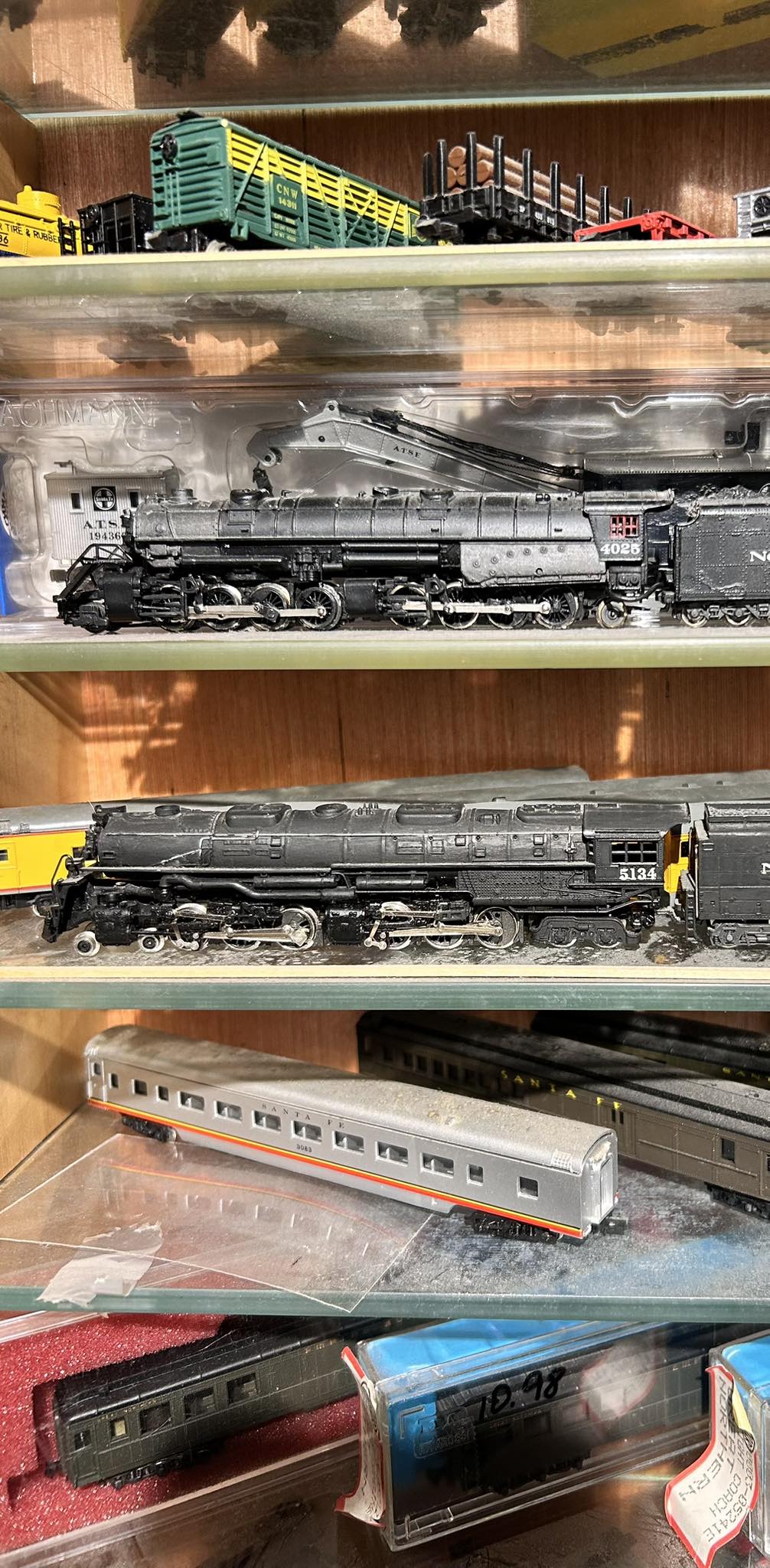 Best track radius for 2-8-4 and 4-6-6-4 locomotives?
